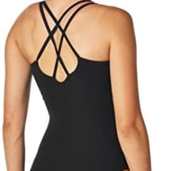 NWT Capezio Classic Double Strap Camisole Leotard Black - Size Small - Picture 5 of 6